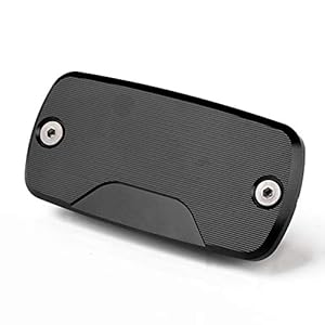Avant Couvercle Réservoir de Liquide Frein pour Hornet 900 2002-2006 Hornet 600 1998-2014 CB600F CB 600F 2009-2014(Noir)