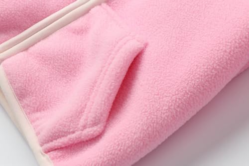 Image of Mud Kingdom Boys Girls Polar Fleece Jacket with Hood Winter Thick Warm Outerwear Funny Cartoon