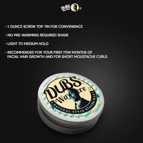 Cera para Bigote Light Regular Hold 1 Onza miniatura 4