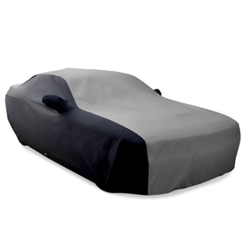 SR1 Performance 2005-2022 Compatible Dodge Charger, Ultraguard Plus Car Cover - Indoor/Outdoor Protection - Custom FIT (Gray/Black)
