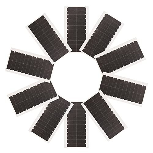 FOMIYES Tape Extensions Human Hair 10 Sheets Double Sided Wig Tape for Strong Hold Long Lasting and Natural Appearance