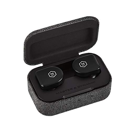 Image of MASTER & DYNAMIC MW07 Go Truly Wireless Bluetooth in Ear Earphone with Mic (Jet Black)