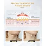 7-in-1 Deplux Face Neck Massager for Daily Skin Care Routine, Portable Facial Massager, Skin Care Tool, Rose Gold - Image 5