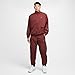 Nike Sportswear Solo Swoosh Men's Oversized Fit Woven Tracksuit Jacket, Dark Pony/White, 2XL-TT(Tall/Tall)