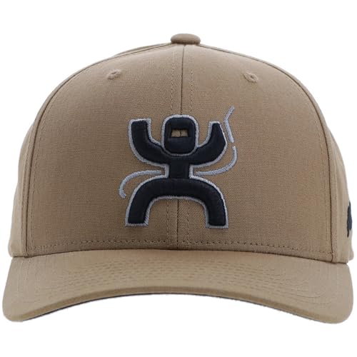 Image of HOOEY Arc Trucker Hat for Men - Adjustable Snapback Baseball Cap - Western Work Hat for Welders Structured 6 Panel