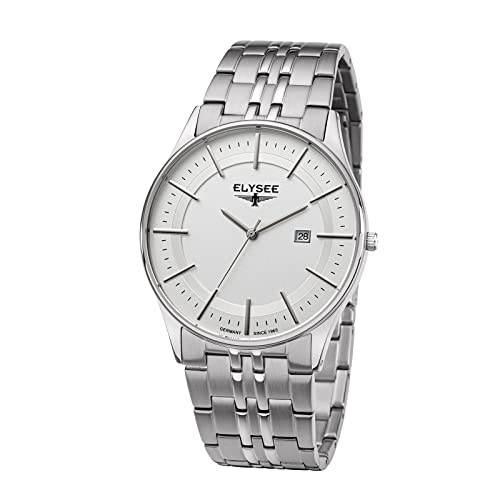 Montre Elysee Hommes 83020 quartz analogique avec bracelet acier inoxydable