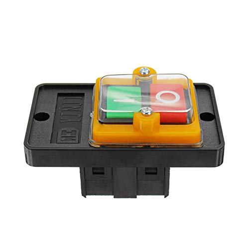 On/Off Drill Motor Machine Switch Water Proof Push Button AC 220/380V KAO-5M Industrial Machine Switch
