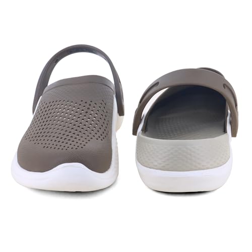 Image of SPARX Outdoor Clogs for Men - Adjustable Comfort Sandals with Cushioned Footbed, Secure Fit, Durable Sole & All-Day Walking Comfort