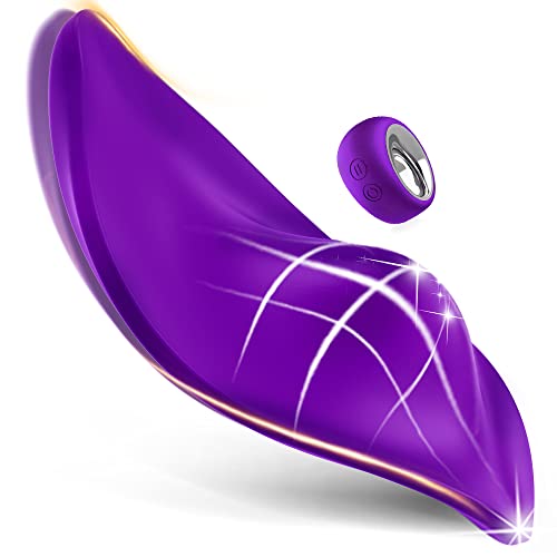 Adult Women Couples Sex Toys, Ultra-Thin Remote Control Wearable Vibrator Mini Female Panty Clitoris Couple Vibrator Stimulator Vibrating Sex Toy, Butterfly Clitoral Vibrators For Woman Her Pleasure #TOP2