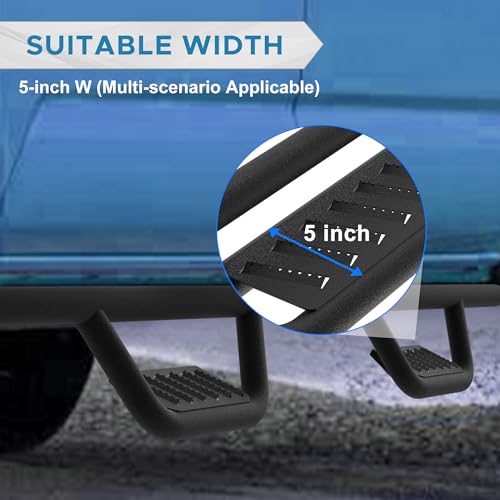 Estribos para Toyota Tacoma 2024-2025 acabado negro texturizado miniatura 5