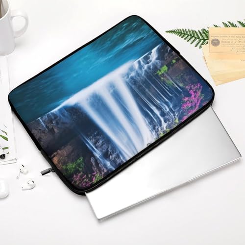 Funda para Laptop 10 pulgadas Azul Cascada en Hawaii miniatura 4