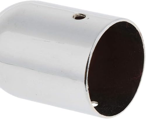 Tampas de extremidade de corda com 0,5, prata