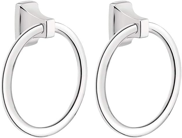 Moen 2500 Contemporary-Toallero, Cromo (Paquete de 2)