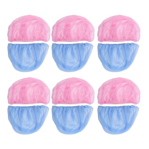 Ipetboom 12 Piezas Gorro De Dormir Gorro Largo Sombrero Con Pelo Paraca Envolturas Para El Cabello Para Dormir Peluca Gorros Para El Pelo Tapa Sombreros Con Pelo Gorras Poliéster Algodón