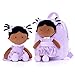 Onetoo Toddler Kids Backpack with Soft Tanned Baby Dolls in Purple Star Dress 9.5