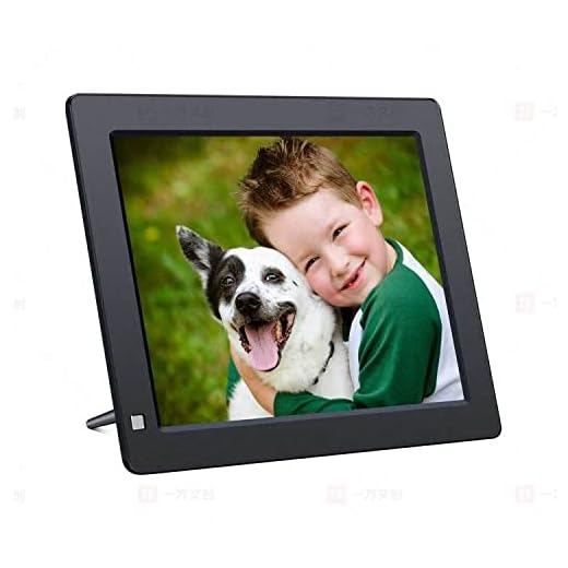 LOVCUBE 8-Inch Digital Photo Frame L08F - Digital Picture Frame with 1024x768 HD Display, Motion Sensor, Photo Auto-Rotate, USB and SD Card Slots and Remote Control