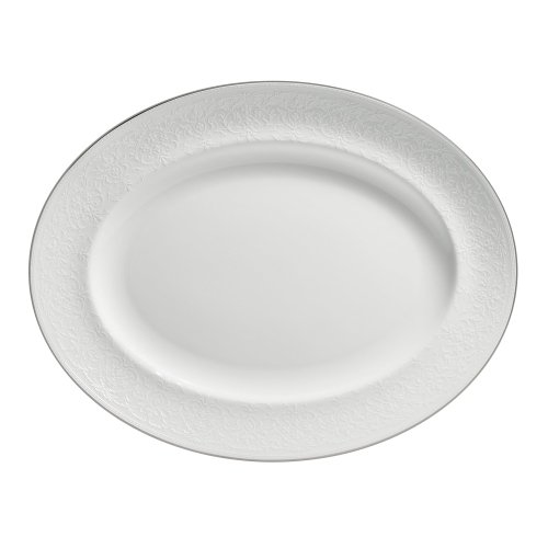 50% Off Discount Wedgwood English Lace 13-3/4-Inch Oval Platter