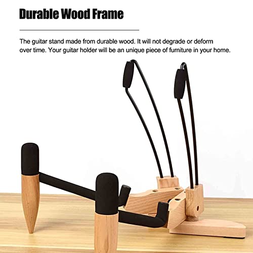 Support De Guitare en Bois, Support Pliable Vertical pour Guitare éLectrique, Petit Support De Rangement pour Guitare… - Les Beatles, Paul McCartney, John Lennon, RIngo Starr, George Harrison Support De Guitare en Bois, Support Pliable Vertical pour Guitare éLectrique, Petit Support De Rangement pour Guitare… – Image 4