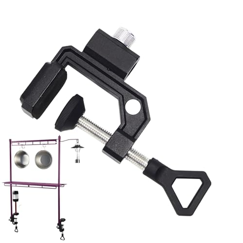 Soporte de clip de cámara ajustable para solucionar tomas movidas en camping