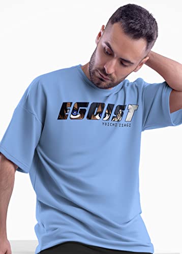 Image of crazymonk Isagi Bluelock Anime Oversized T-Shirt