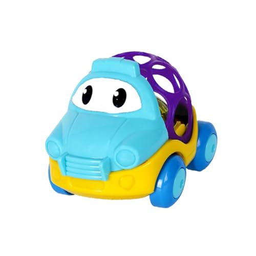 Image of Genie's Toy Bus Activity Musical Car with Light & Sound | Interactive Toy for Kids | BPA Free, Crawling & Sensory Learning Toy for Kids Age 4+ Months