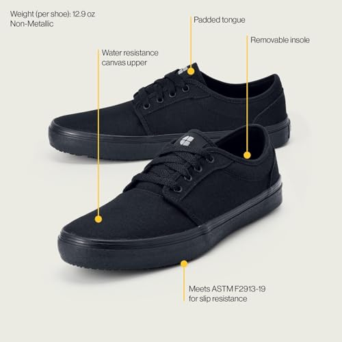 Shoes for Crews Unisex Slip-Resistant Work Sneakers – Comfortable, Non-Slip Work Shoes for Men & Women in Hospitality, Retail, Food Service & More - Merlin3