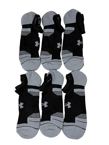 Under Armour Men's UA Performance Tech Cushioned No Show Socks - 6 Pack4