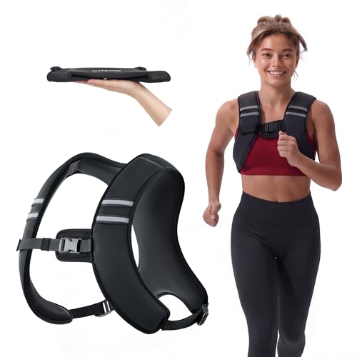 ZELUS Weighted Vest, Washable Z-Fit Soft Iron Weighted Vest for Women and Men, 5/10/15 lb Weight...
