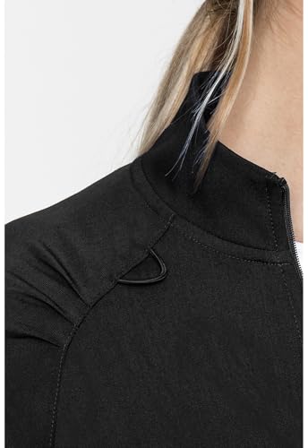 Image of Med Couture Touch Raglan Women's Scrub Jacket Warm-Up Feel 4 Pockets | 2-Way Stretch Fabric, Soft Knit Cuffs, Enhanced Mobility, Machine Washable, Work And Outdoor Wear