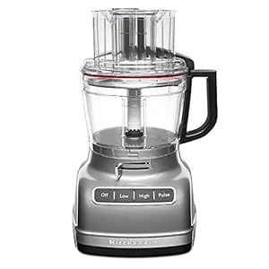 KitchenAid RKFP1133CU 11-Cup Food Processor with Exact Slice System (Renewed) Contour Silver