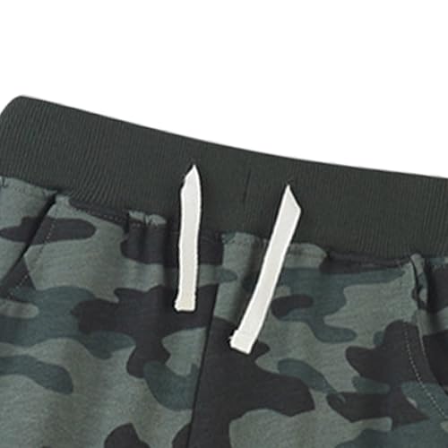 Boys Girls Pull-On Ca𝐦o Sweatpants Spring Fall Jogger Athletic Pants Elastic Waist Active Pants with Pockets2