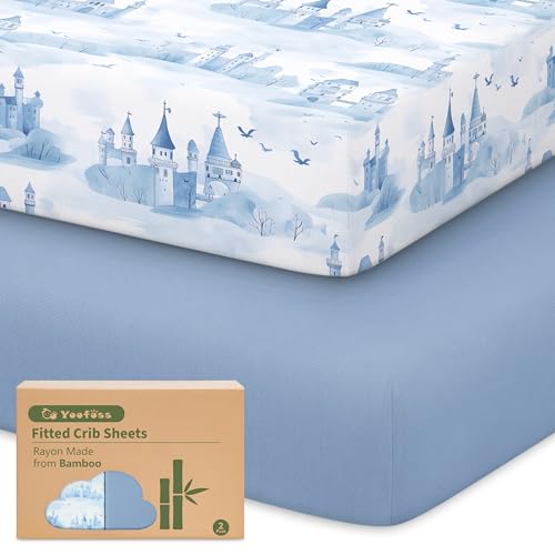 Yoofoss Baby Crib Sheets