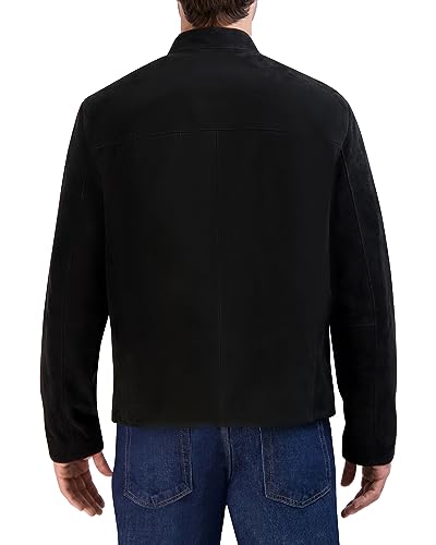 Cole Haan Men's Suede Moto Jacket3