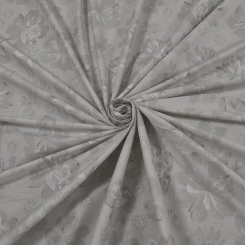 Image of Huesland by Ahmedabad Cotton 144 TC Double Bedsheet Cotton with 2 Pillow Covers | Dark Grey, Dim Grey & Light Grey