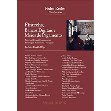 Capa do livro Fintechs, Bancos Digitais e Meios de Pagamento - Aspectos Regulatórios das Novas Tecnologias Financeiras. Volume 4