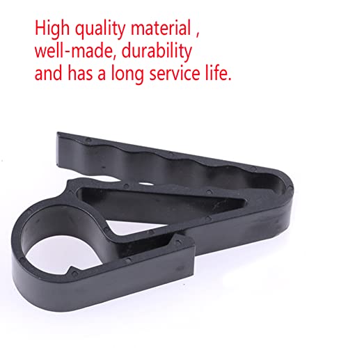 Chiloskit Pack of 6 Cigar Stand Holder Minder Clip Clamp Golf Cart Boat (Black) - Image 3