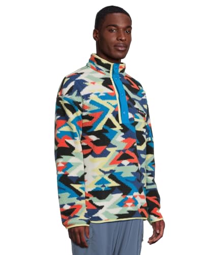 Image of Columbia Helvetia II Printed Half Snap Fleece
