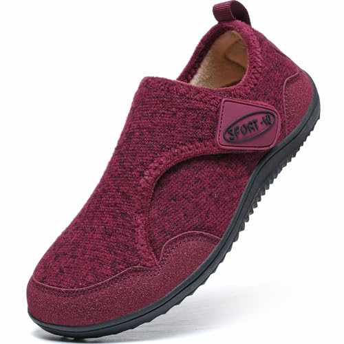 TETSUO Wide Diabetic Walking Slippers