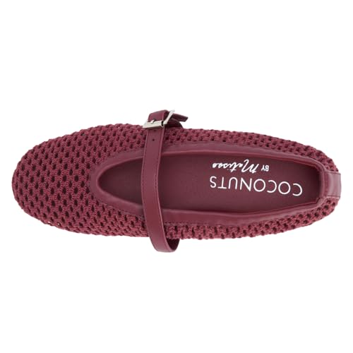 Coconuts by Matisse Women's Nolita Fishnet Mary Jane Ballet Flat4