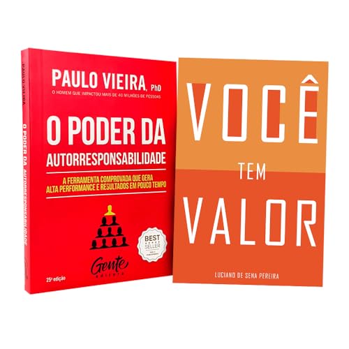Kit O Poder da Autorresponsabilidade + Você tem Valor