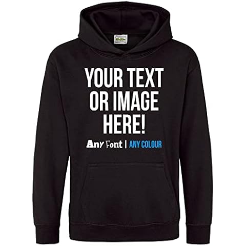 Custom Personalised Kids Hoodie by Purple Print House Cover