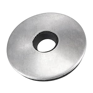 Aszhquxiuas Wklęsła Podkładka Stożkowa Stal Nierdzewna 100 szt.