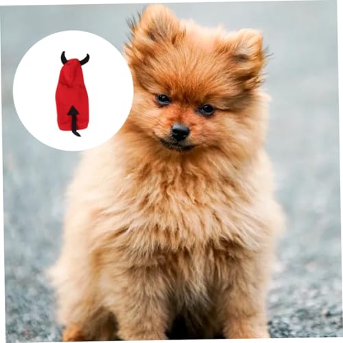 Disfraz Diablo Perro Talla S Ropa Halloween Cachorros miniatura 4