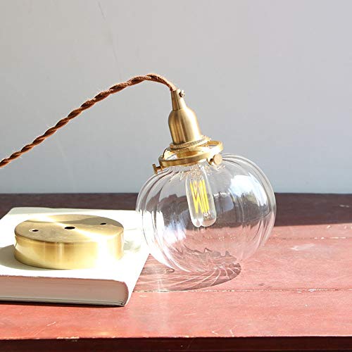 Plafonnier lampe suspendue en verre pour un studio moderne - 6
