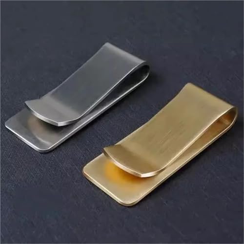 Money Clip For Men 32pcs Metal Paper Clips - Stainless Steel/Brass, Notebook Bookmark, Office/School Supplies3