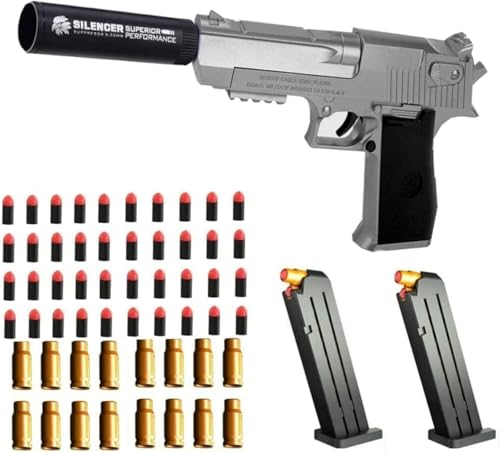 Toy gun with soft bullets,Foam Blasters,toy gun for Boys with eje...