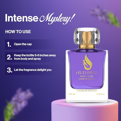 Image of Dark Irish Luxury Perfume 100ml Extrait De Parfum | Unisex Long-Lasting Fragrance | Elegant Scent | Crafted in UAE