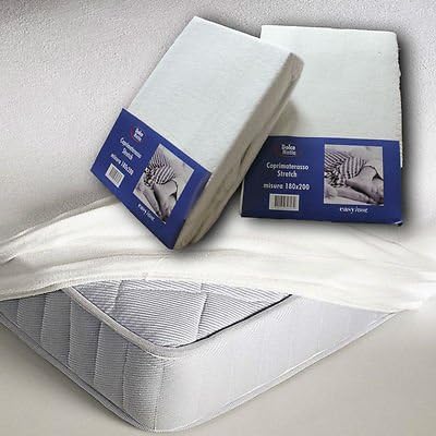 Coprimaterasso Stretch Sommaruga Comodissimo – Spugna Jacquard In Cotone – Made In Italy – Singolo O Matrimoniale