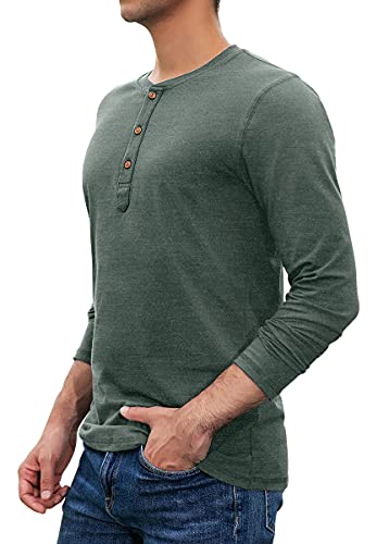 Sailwind Mens Henley Long Sleeve T-Shirt Cotton Casual Shirt2