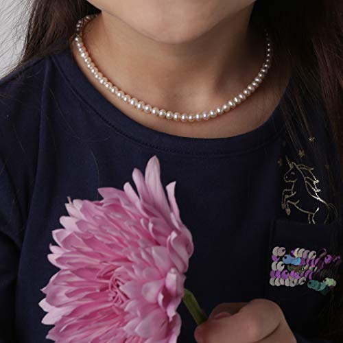 Children's or Baby Sterling Silver Cultured Pearl Bracelet and/or Necklace3